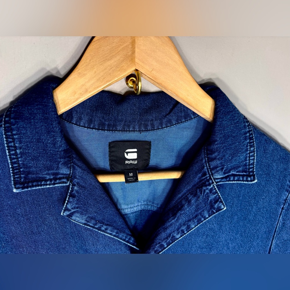 G-STAR RAW Denim Midi Dress - Picture 4 of 8